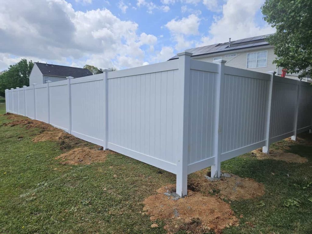 Vinyl Fence