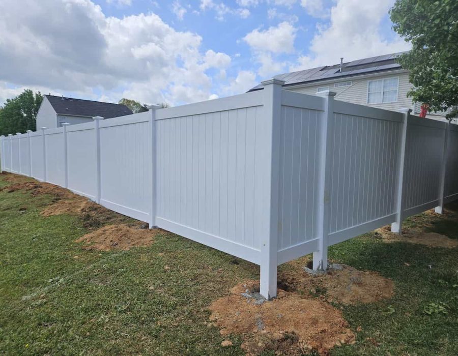 Vinyl Fence